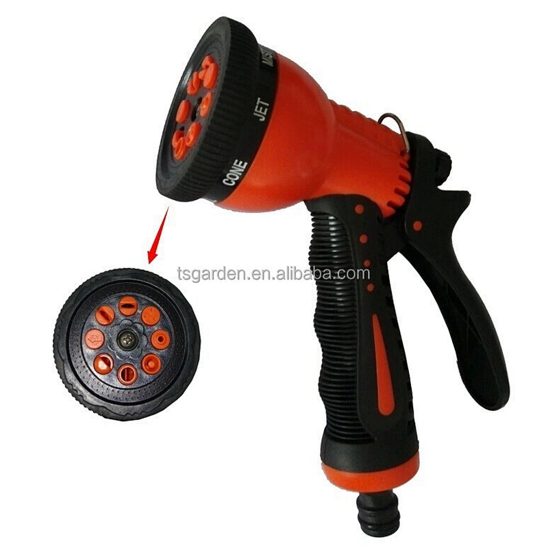 8 pattern plastic water spray nozzles