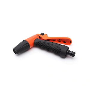 Plastic Back Trigger Garden Water Hose Nozzle Spray Gun With Soft Grip Handle