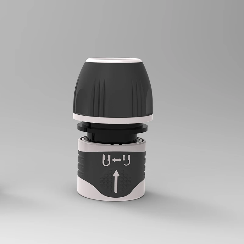 new 3/4 universal connector with soft grip hose connector
