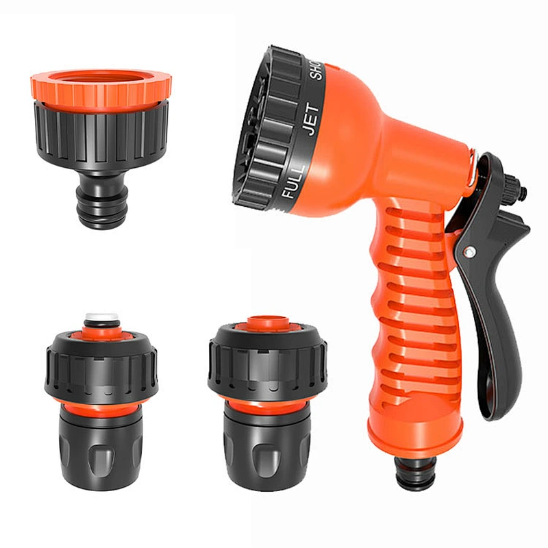 Agriculture Rubber Combo Sets Flexible Water Hose Nozzle Spray Gun