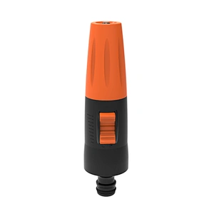 Plastic High Pressure Flow Adjustable Jet Water Spray Hose Nozzle