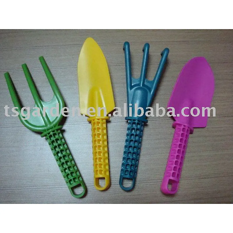 plastic mini garden tool set