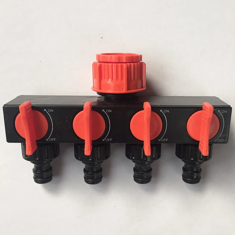 multiple outlet irrigation tap connector