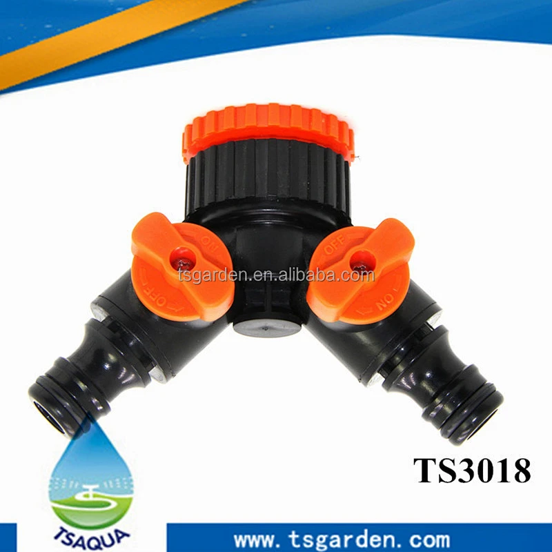 Connector with valve fits for 13-16mm hoses