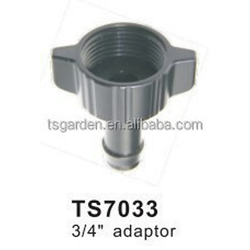 plastic 3/4'' hose pipe fitting