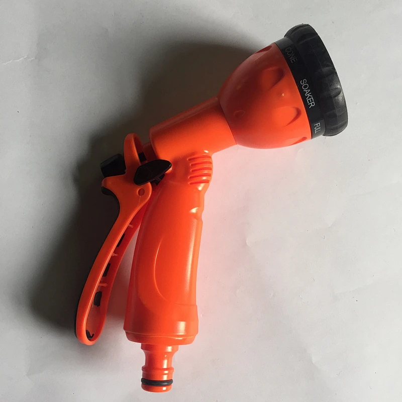 New 8 function garden plastic water nozzle