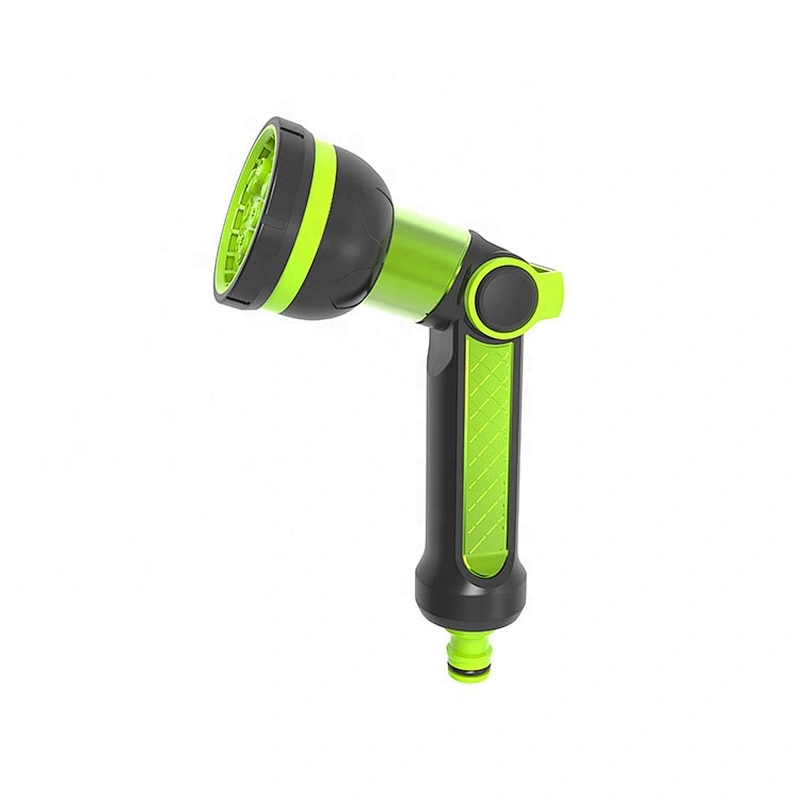 Plastic Garden High Pressure Water Hose Spray Nozzle Water Gun With Soft Handle