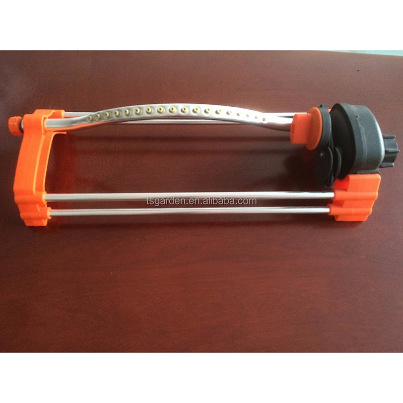 18 hole oscillating sprinkler with aluminium nozzle