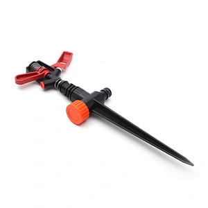 Garden Agriculture 1/2 Inch plastic Impact Sprinkler Watering Irrigation With Plastic Spike