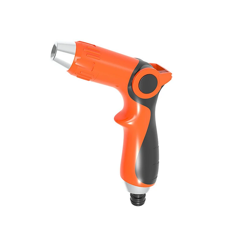 Thumb Control Garden Plastic High Pressure Hose Zinc Nozzle Water Spray Gun