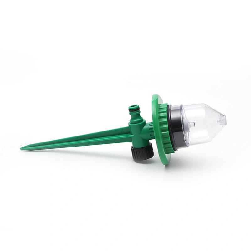 Garden Mini Water Lawn Sprinkler Spike For Irrigation With Hydroelectric Power Led