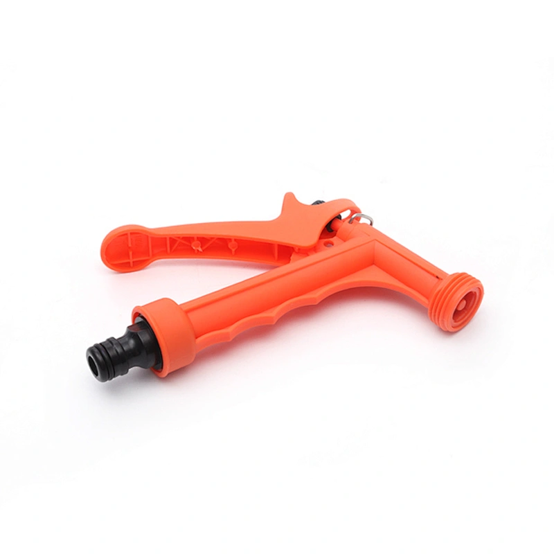 ABS Plastic Garden Adjustable Nozzle Water Spray Gun With Back Control Handle