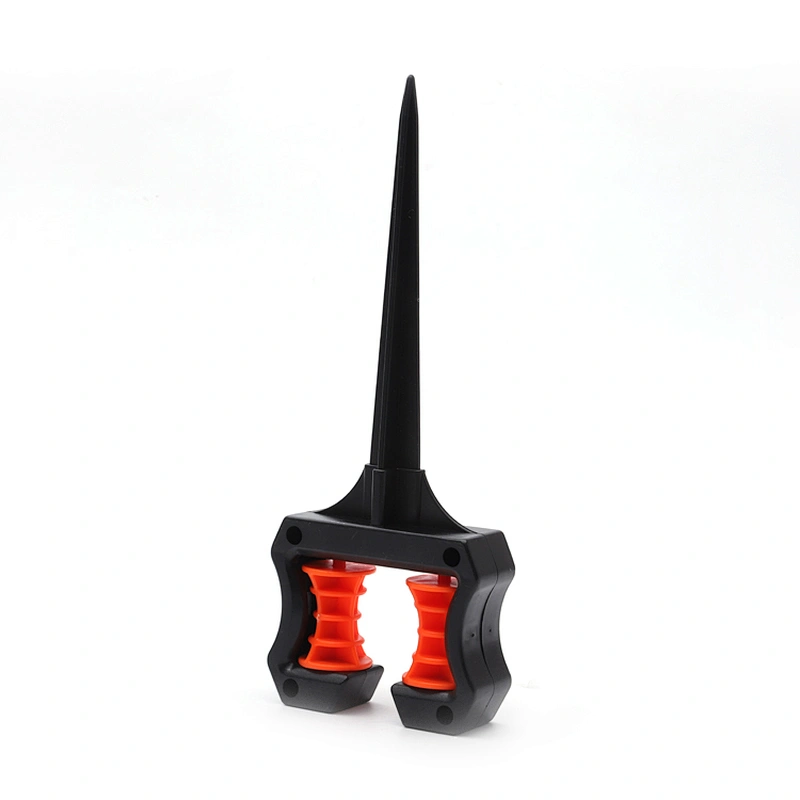 Garden Plastic Fixed Water Pipe Holder Hose Guide With Spike
