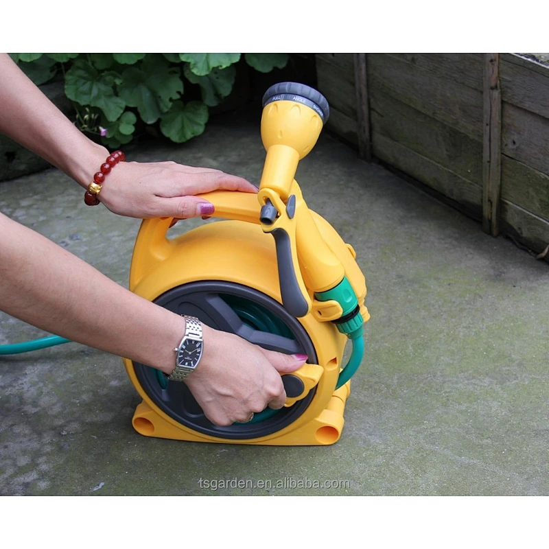Mini Balcony Garden 10M Hose reel cart