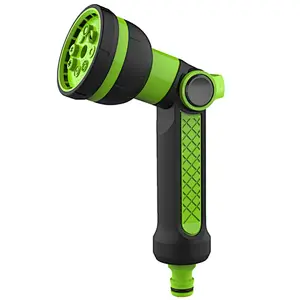 Garden Abs Plastic Adjustable High Pressure Nozzle Water Spray Gun