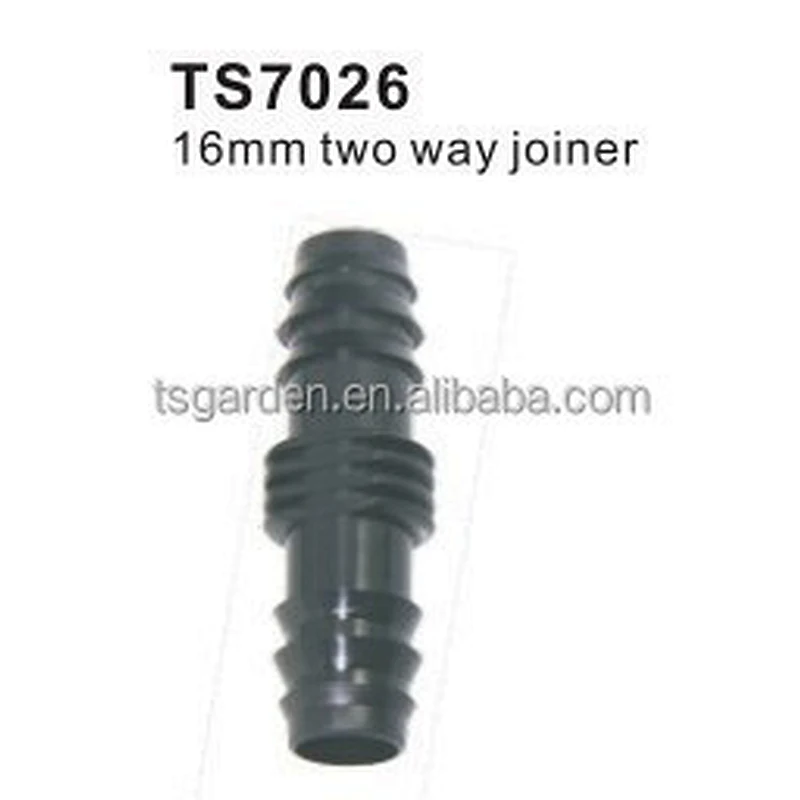 16MM TWO WAY JOINER FOR MICRO IRRIGATION