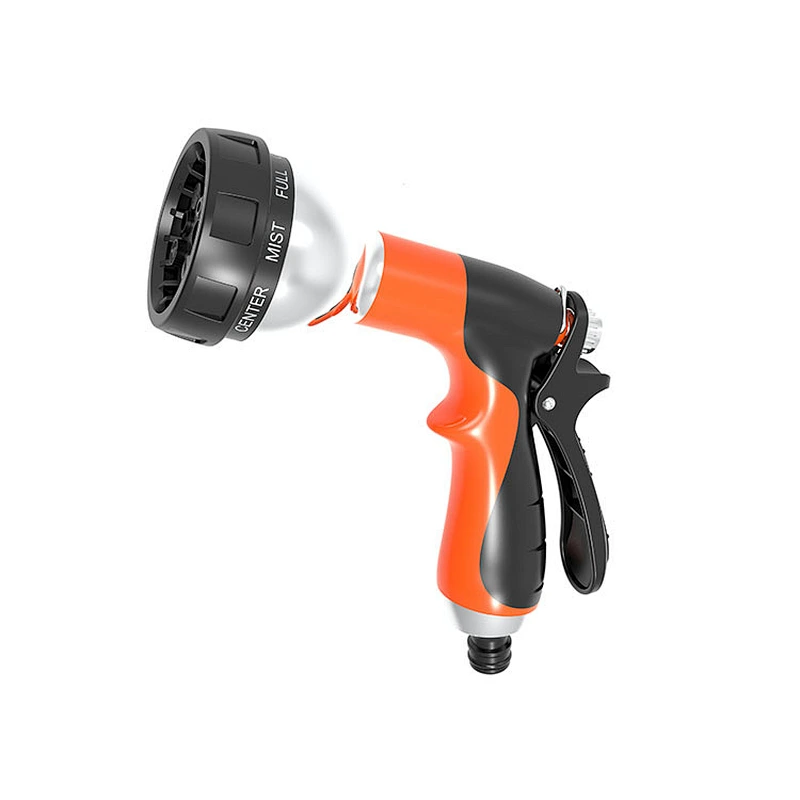 Garden 8 Pattern High Pressure Water Hose Nozzle Irrigation Spray Gun
