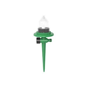 Garden Mini Water Lawn Sprinkler Spike For Irrigation With Hydroelectric Power Led