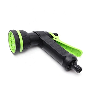 Garden ABS Plastic High Pressure 8 Functions Hose Nozzle Hand Water Sprayer Gun