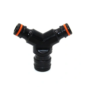 Plastic Garden High Flow Y Shaped Quick Hose Standard Water Connectors