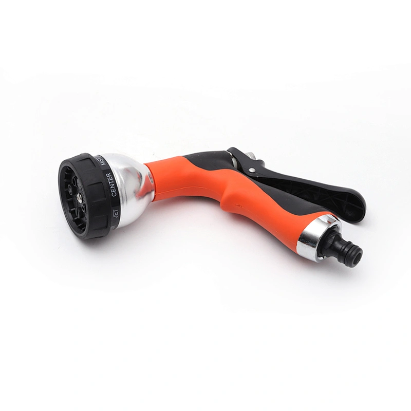 Garden 8 Pattern High Pressure Water Hose Nozzle Irrigation Spray Gun