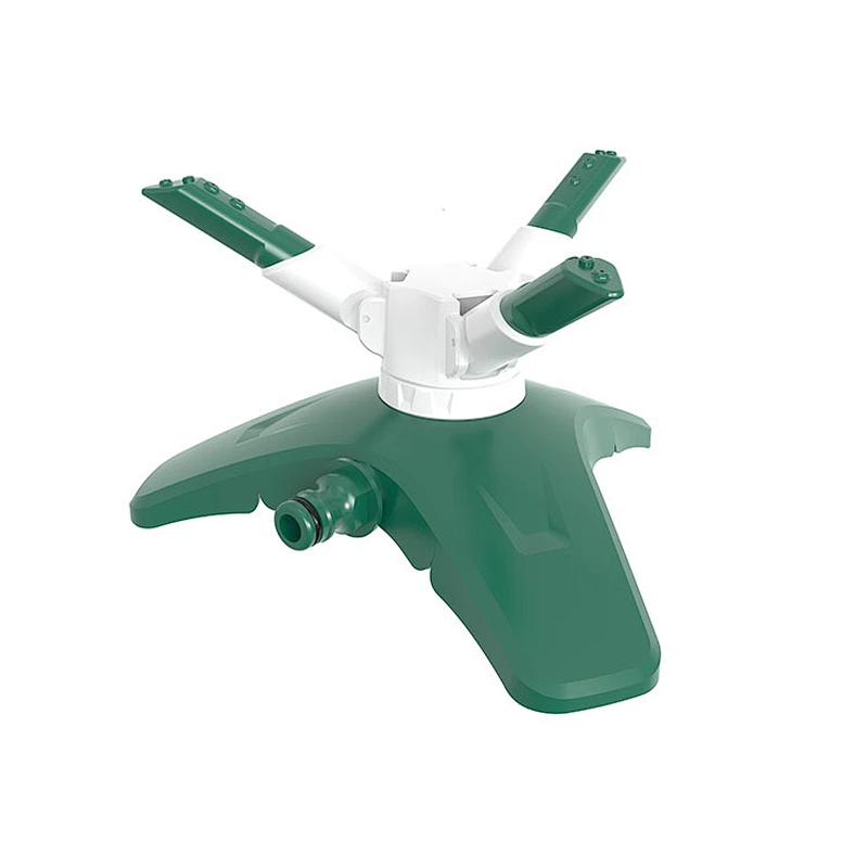 Lawn Sprinkler 3 Arms Automatic 360 Degree Rotating Irrigation Sprinkler Head System Garden Hose Sprinklers