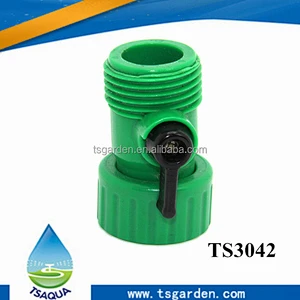 Connector with valve fits for 13-16mm hoses