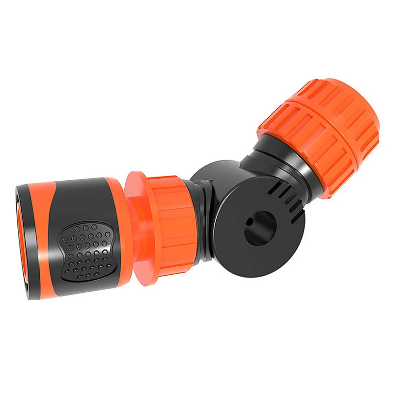 Garden Angled plastic quick Connector Fits for 13-16mm Hose