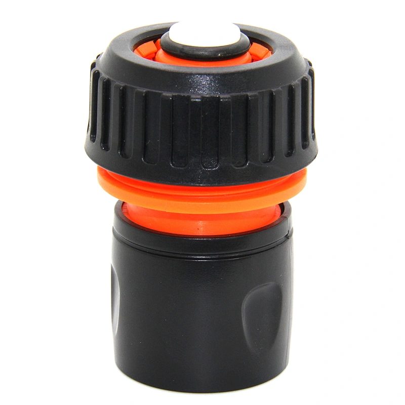 3/4' plastic garden hose quick connector