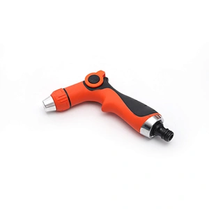 Thumb Control Garden Plastic High Pressure Hose Zinc Nozzle Water Spray Gun