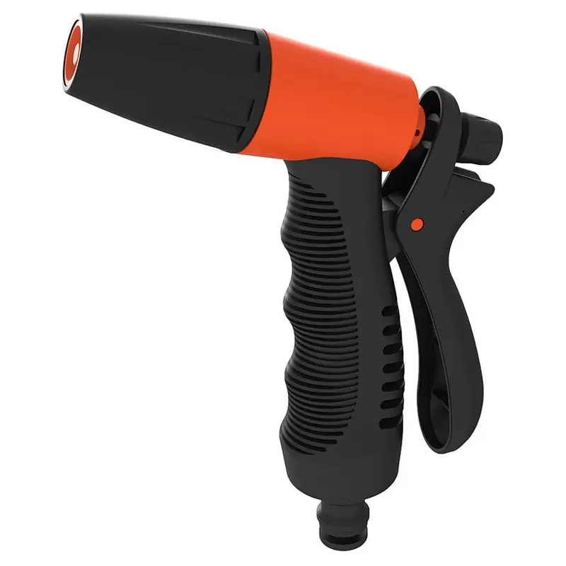 Plastic Garden High Pressure Nozzle Water Irrigation Spray Gun With Soft Handle