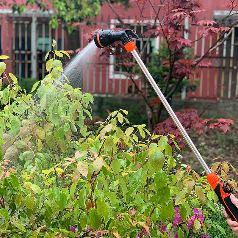 Telescopic Garden Adjustable Water Control Hose Wand With Aluminum Handle