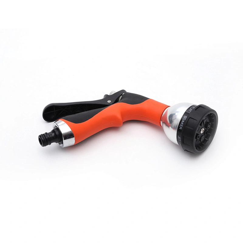 Garden 8 Pattern High Pressure Water Hose Nozzle Irrigation Spray Gun