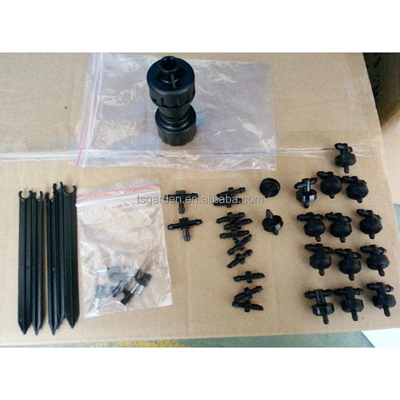 20 pcs or 15 pcs or 33 pcs micro irrigation kits
