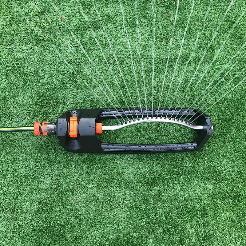 Garden Lawn Watering Irrigation Automatic 17 Holes Oscillating Sprinkler