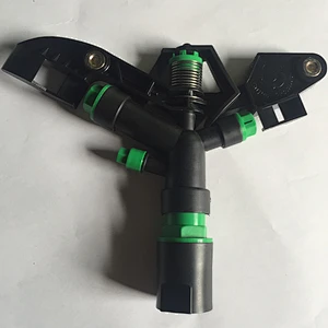 agricultural 3 way double shot water sprinkler irrigation