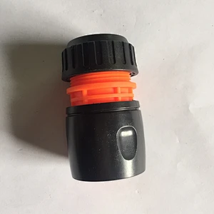 3/4' plastic garden hose quick connector