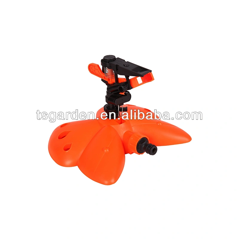 butterfly shape base impulse sprinkler