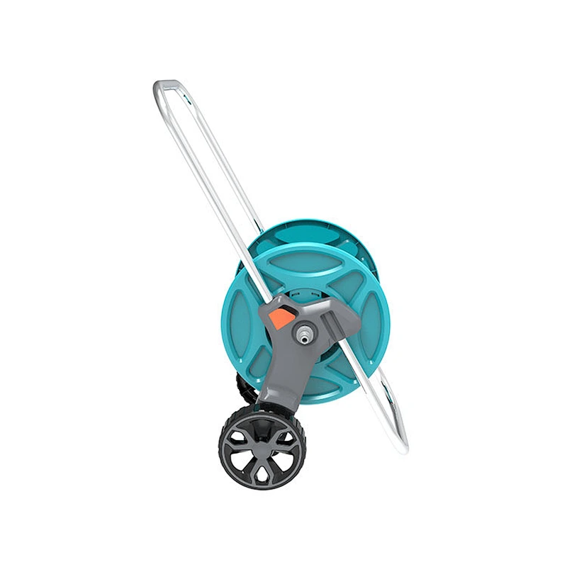 Hot Sale ABS Plastic Outdoor Garden Water Hose Reel Cart Trolley With 2 Wheels
