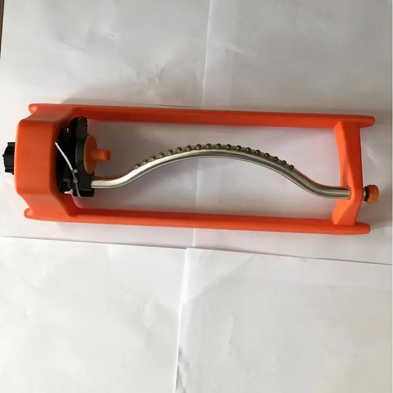 18 hole aluminum nozzle oscillating water sprinkler