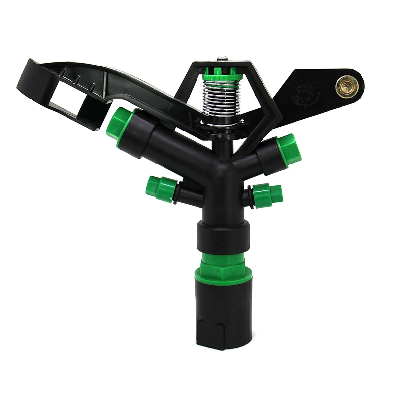 agriculture 4 nozzles irrigation impact sprinkler