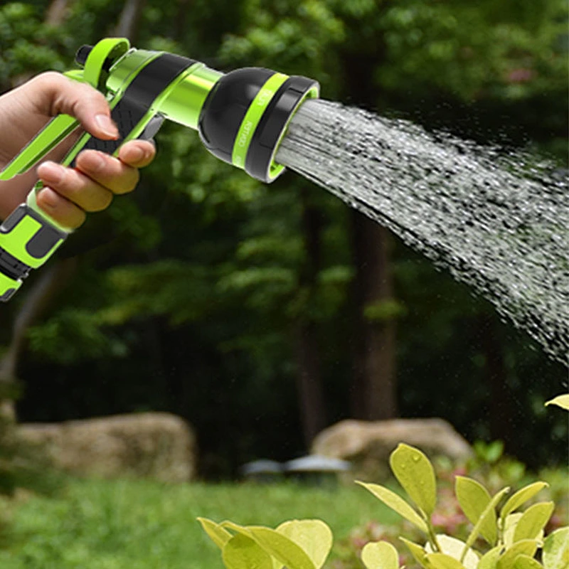 Garden Abs Plastic Hose Nozzle High Pressure Water Spray Gun