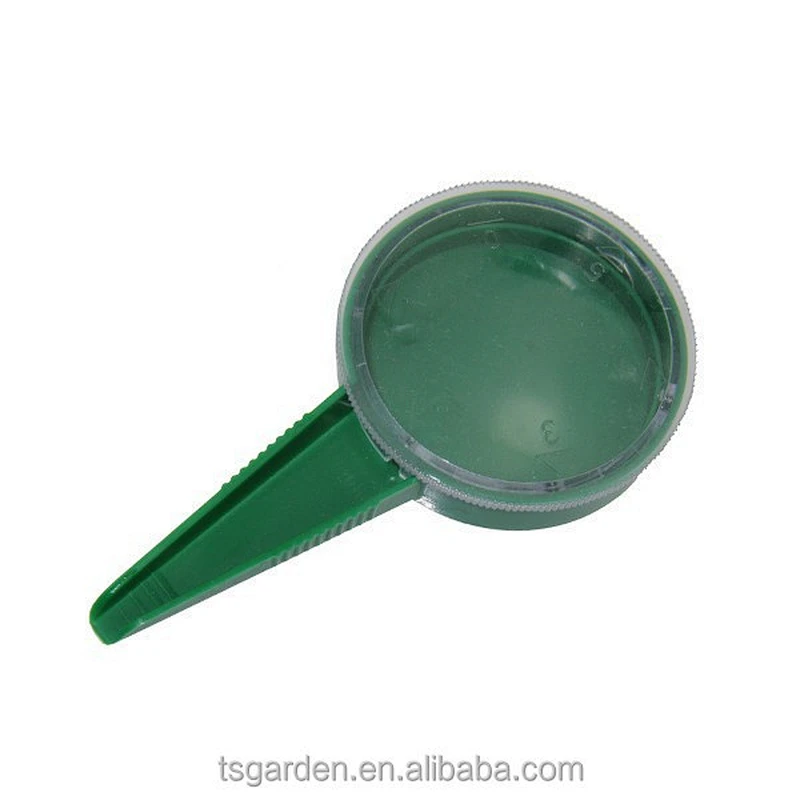 easy use green plastic seed sower