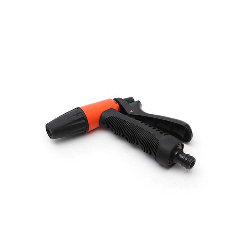 Plastic Garden High Pressure Nozzle Water Irrigation Spray Gun With Soft Handle