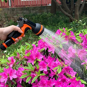 Garden ABS 8 Pattern Hose Nozzle Sprayer New Style Adjustable Spray Gun