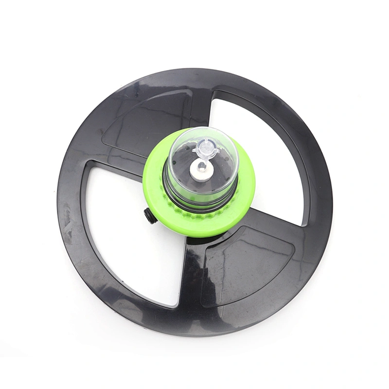 Garden Plastic Round Shape Based Water Irrigation Sprinkler With Hydroelectric Power Led