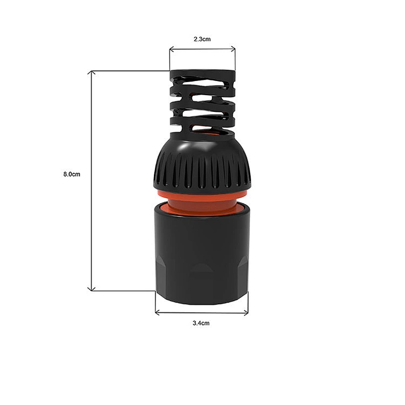 factory oem high quality connect fittings garden water plastic tube quick hose connector