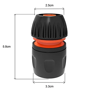 Garden Outdoor Plastic Water Irrigation Hose Quick Connector