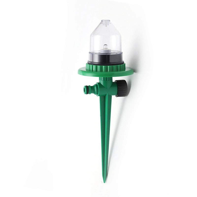 Garden Mini Water Lawn Sprinkler Spike For Irrigation With Hydroelectric Power Led