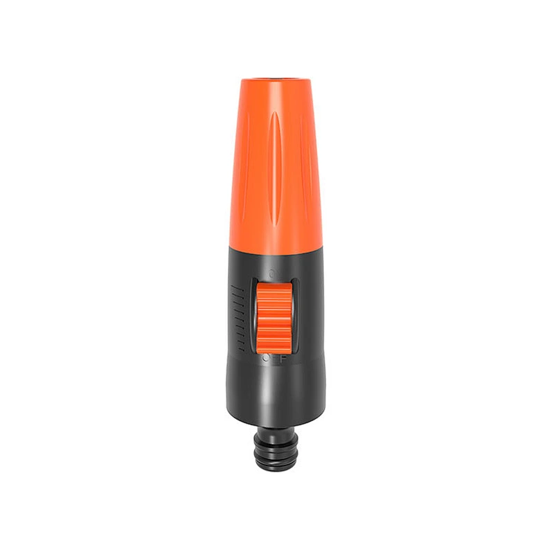 Plastic High Pressure Flow Adjustable Jet Water Spray Hose Nozzle
